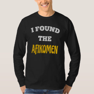 Camiseta Encontré El Pescado Judío De Afikomen Passover