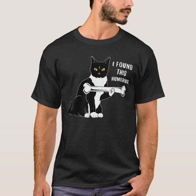 Camiseta Encontré este gato humero o gatitos, un juego de p (Anverso)