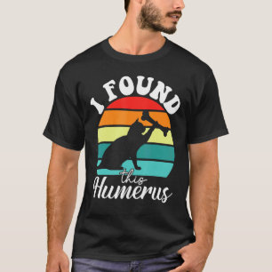 Camiseta Encontré Este Gato Húmero  Vintage  Retro Mujeres 