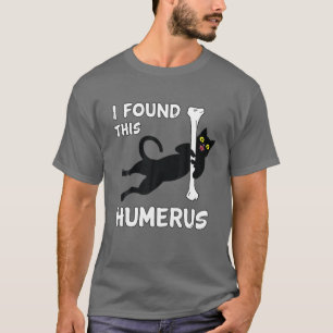 Camiseta Encontré Este Humerus Gracioso Gato De Halloween