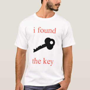 Camiseta encontré la clave