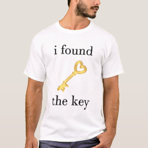 Camiseta encontré la clave