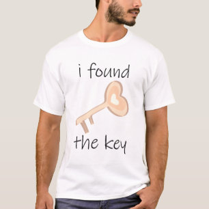 Camiseta encontré la clave