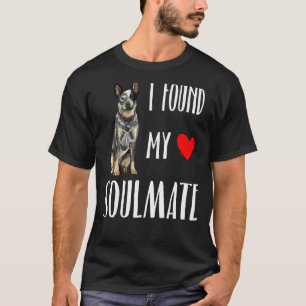 Camiseta Encontré mi alma gemela perro bovaro australiano