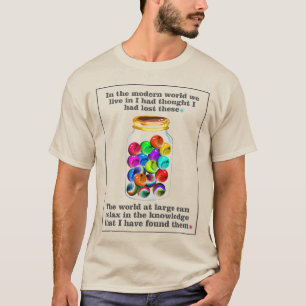 Camiseta Encontré mis canicas (pintura digital)