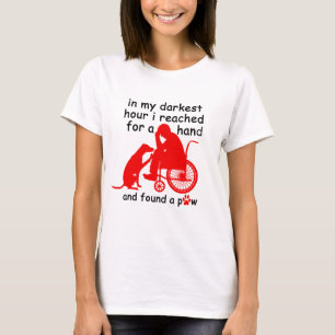 Camiseta encontró una pata