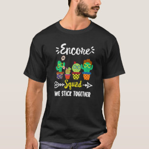 Camiseta Encore Squad School Cactus Team Encore Teacher Cr