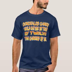Camiseta Encubierto lleve la camiseta.