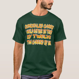 Camiseta Encubierto lleve la camiseta.