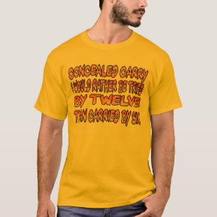 Camiseta Encubierto lleve la camiseta.
