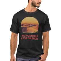 Camiseta Encuentra a Ti Mismo en el Silencio