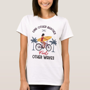 Camiseta Encuentra otras playas Siente otras olas Surf Retr