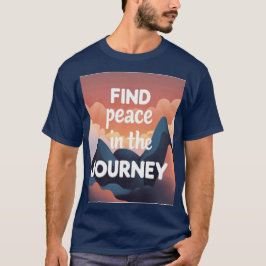 Camiseta “Encuentra Paz en el Viaje” – Vibra Jambhala Unise
