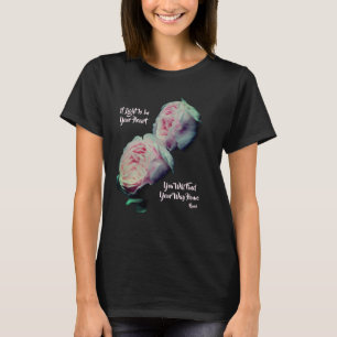 Camiseta Encuentra tu camino a casa cita inspiradora de Rum