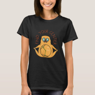 Camiseta Encuentra tu centro de yoga