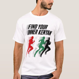 Camiseta Encuentra tu maratón keniano interior
