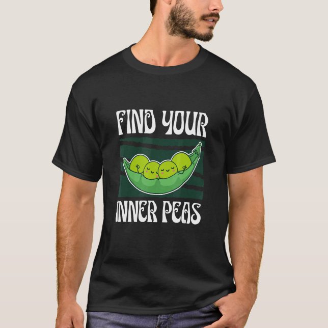 Camiseta Encuentra tu meditación de entrenamiento de mente  (Anverso)