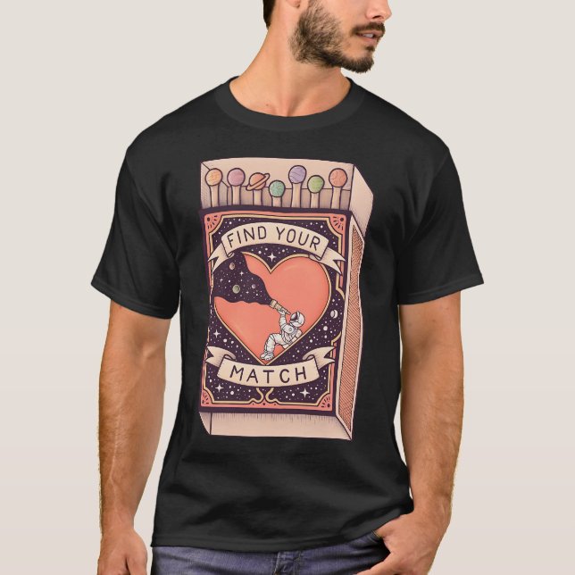 Camiseta Encuentra tu pareja (Anverso)