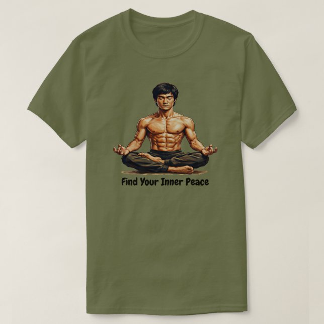 Camiseta Encuentra Tu Paz Interior (Diseño del anverso)