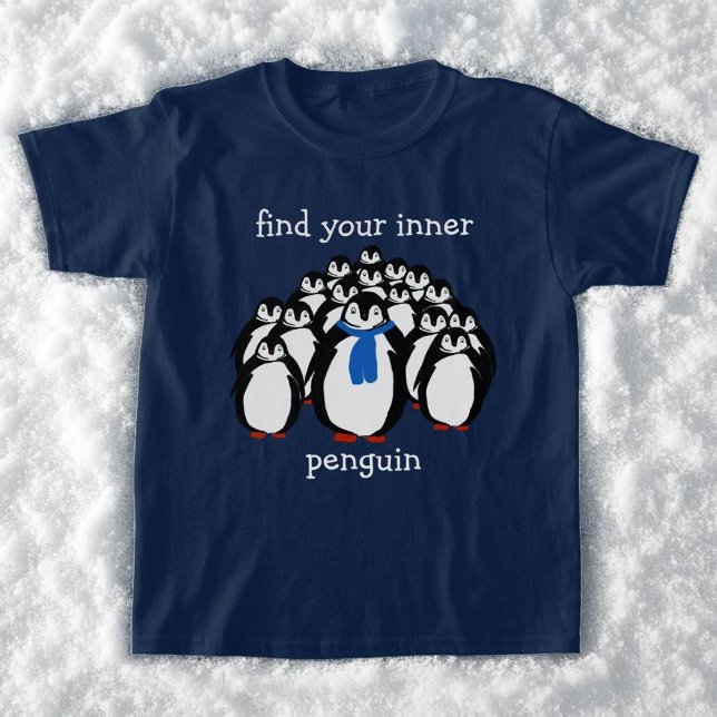 Camiseta Encuentra tu pingüino interno (🐧Penguin Love 🐧)