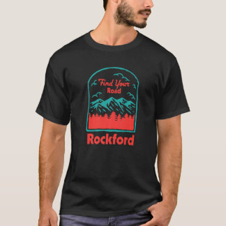 Camiseta Encuentra tu ruta de acampada de decir Citas de ca