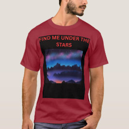 CAMISETA ENCUÉNTRAME BAJO LAS ESTRELLAS