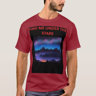 CAMISETA ENCUÉNTRAME BAJO LAS ESTRELLAS