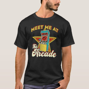 Camiseta Encuentrame En Arcade Retro Máquina De Juego De Vi