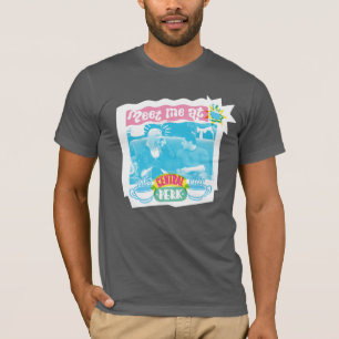 Camiseta Encuentrame en Central Perk Gráfico de Neón