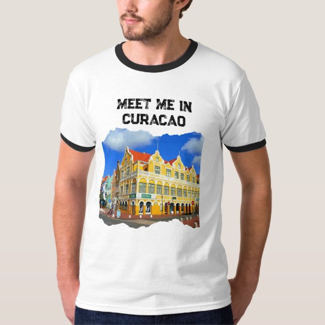 Camiseta Encuentrame en Curaçao (Anverso)
