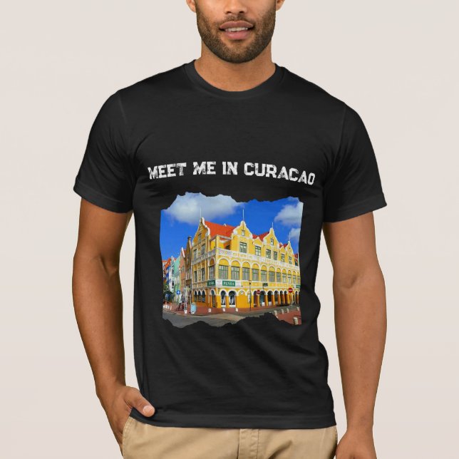 Camiseta Encuentrame en Curaçao (Anverso)
