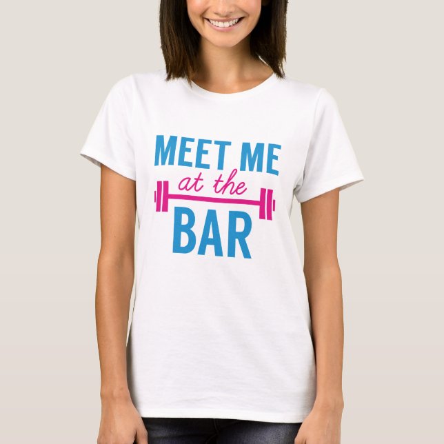 Camiseta Encuentrame En El Bar (Anverso)