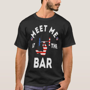 Camiseta Encuéntrame En El Bar Gymnastics USA American Spor