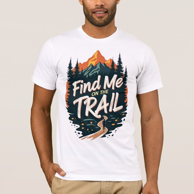 Camiseta Encuéntrame En El Camino (Recorrido) (Anverso)
