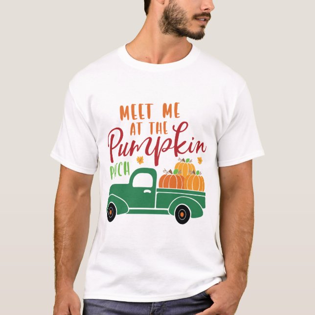 Camiseta Encuéntrame En La Calabaza (Anverso)