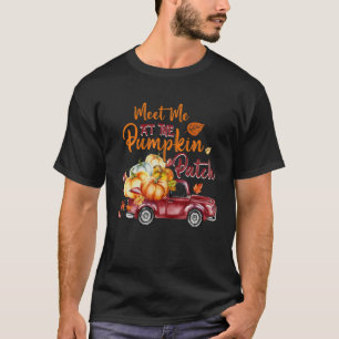 Camiseta Encuéntrame En La Parche De Calabaza Mujeres Chica