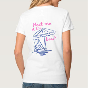 Camiseta Encuentrame En La Playa Vibraciones De Verano