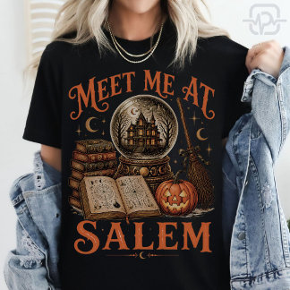 Camiseta Encuentrame En Salem Bola De Cristal De Bruja De H