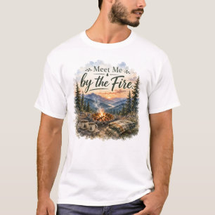 Camiseta Encuentrame junto a la fogata del Monte de Fuego a
