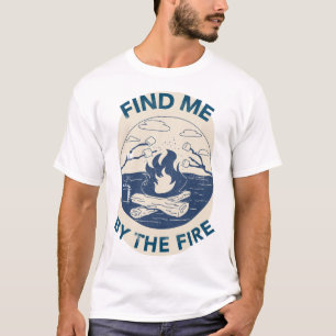 Camiseta Encuentrame Junto Al Fuego Camping Retreat
