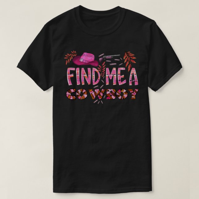 Camiseta Encuéntrame Un Vaquero El día de San Valentín Occi (Diseño del anverso)