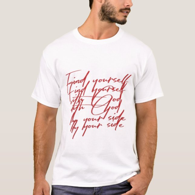 Camiseta Encuéntrate con Dios (Anverso)