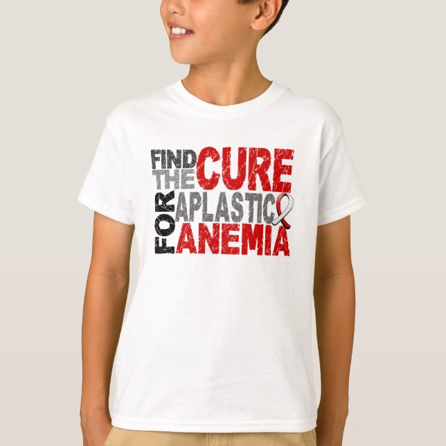 Camiseta Encuentre la anemia aplástica de la curación (Anverso)