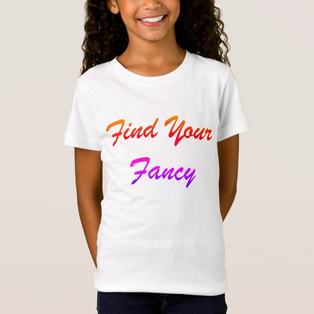 Camiseta Encuentre su fantasía (Anverso)