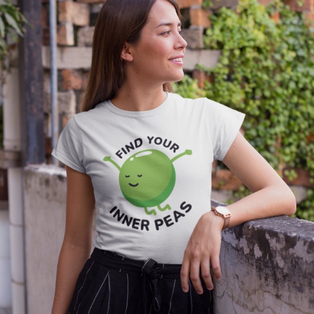 Camiseta Encuentre sus páginas internas (find your inner peas t-shirt)