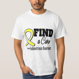 Camiseta Encuentre una conciencia de la endometriosis de la