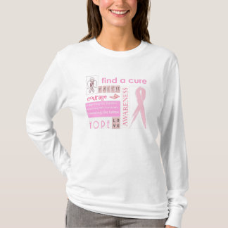 Camiseta Encuentre una manga larga de la curación