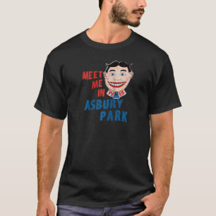 Camiseta Encuéntrenme en Asbury Park Icónica Tillie Raglan 