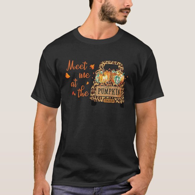Camiseta Encuéntrenme en el Día de Acción de Gracias del le (Anverso)