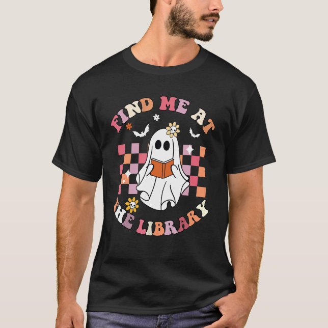 Camiseta Encuéntrenme En La Biblioteca De Libros De La Escu (Anverso)